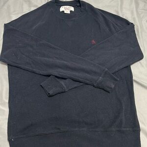 Penguin- long sleeve navy waffle shirt size large